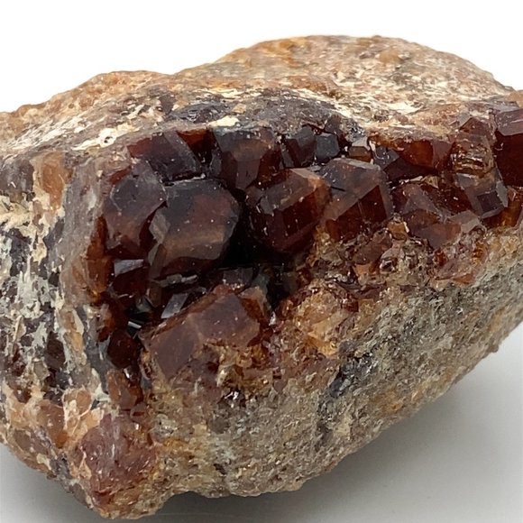 Hessonite Garnet Crystals Mineral Specimen 159g or 795cts - Picture 5 of 7